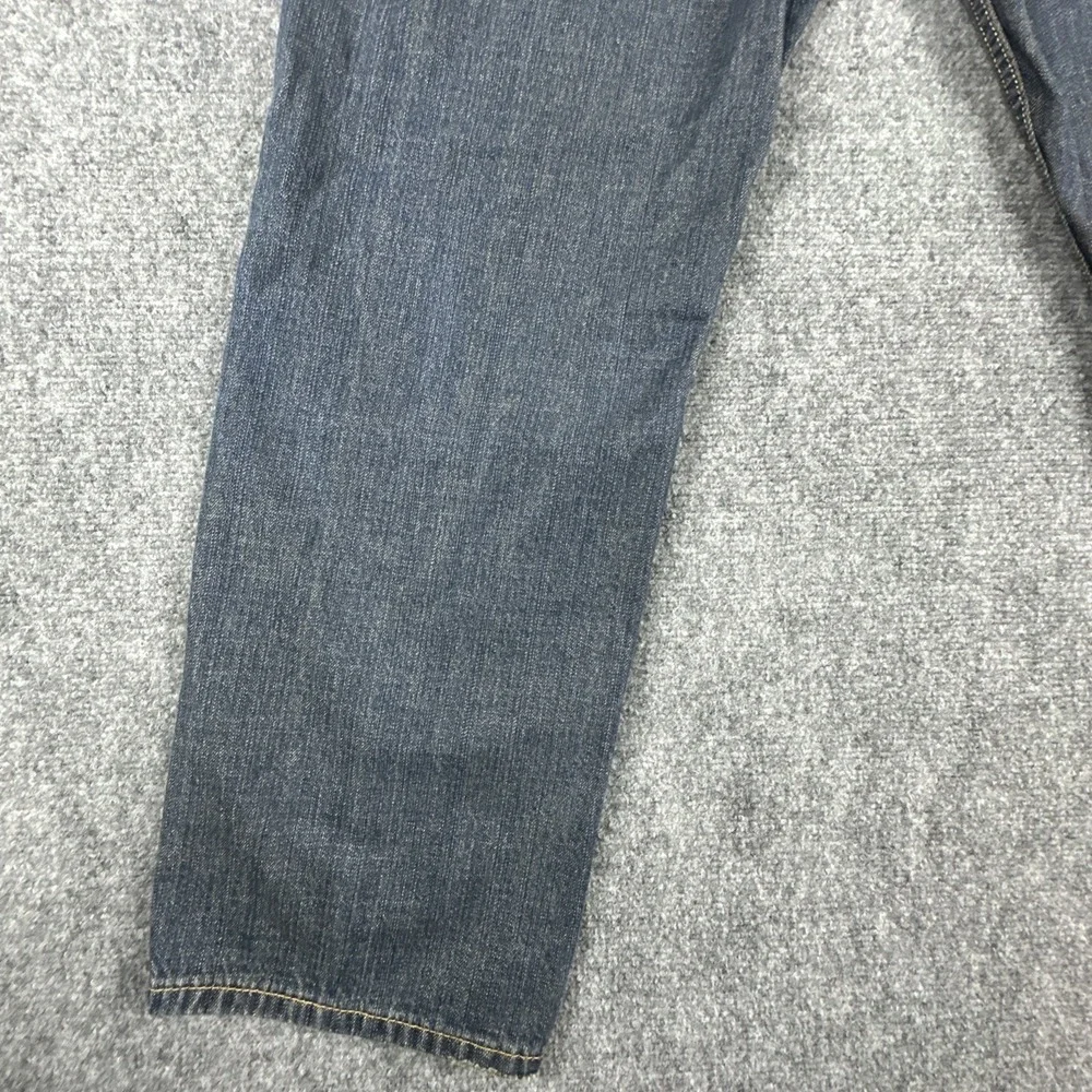 Levis 559 Men's Relaxed Straight Fit Blue Denim Jeans Size 42x30 Deep Blue Denim